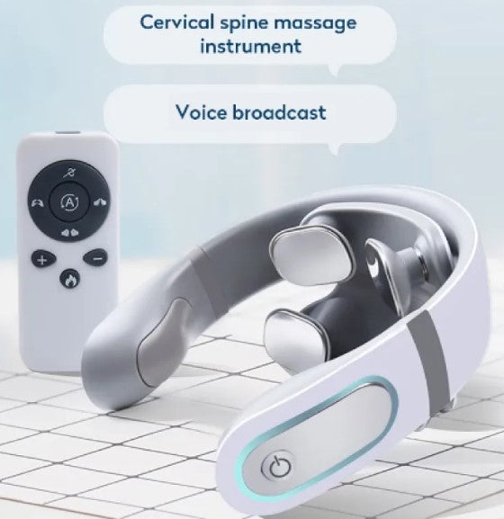 Cordless Neck Massager — Heated Deep Tissue Relief