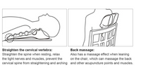 Spine Relief Frame, Neck Massage Pillow, Back Traction Device