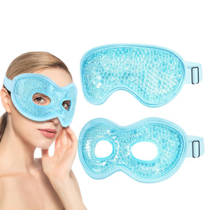 Gel Eye Mask — Reusable Hot & Cold Compress (2-Pack)