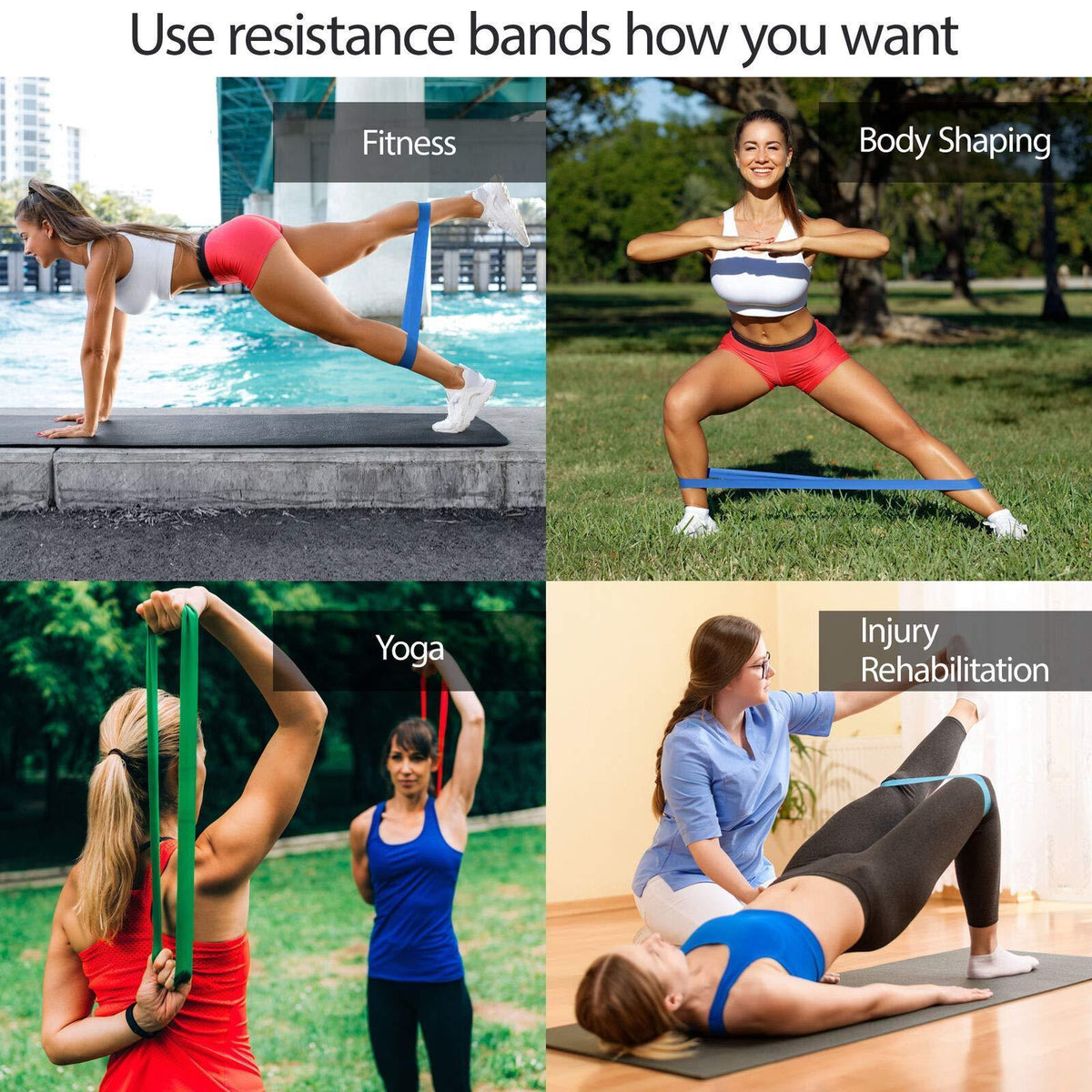 FlexiStrength 5-Band Resistance Loop Set