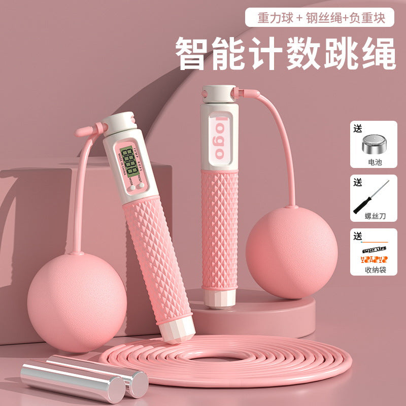 Smart Wireless Jump Rope — Digital Rep Counter