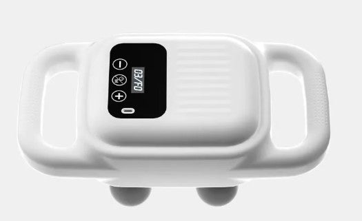 Four-Head Massage Gun — Deep Tissue Muscle Recovery