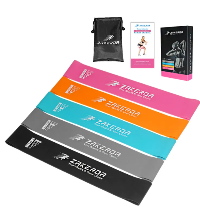 FlexiFit Yoga Resistance Bands — Full-Body Toning