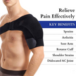 Shoulder Brace Support Compression Sleeve Torn Rotator Cuff AC Joint Pain Relief