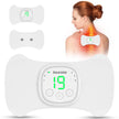 MASTOGO Wireless TENS Unit - 6 Mode 19 Intensity with Screen Display Portable Mini TENS Unit Massager - TENS Unit Muscle Stimulator for Back Sciatica Shoulder Pain Relief