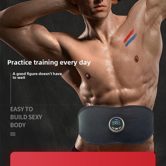 Abdominal Muscle Massage Belt with Digital Display