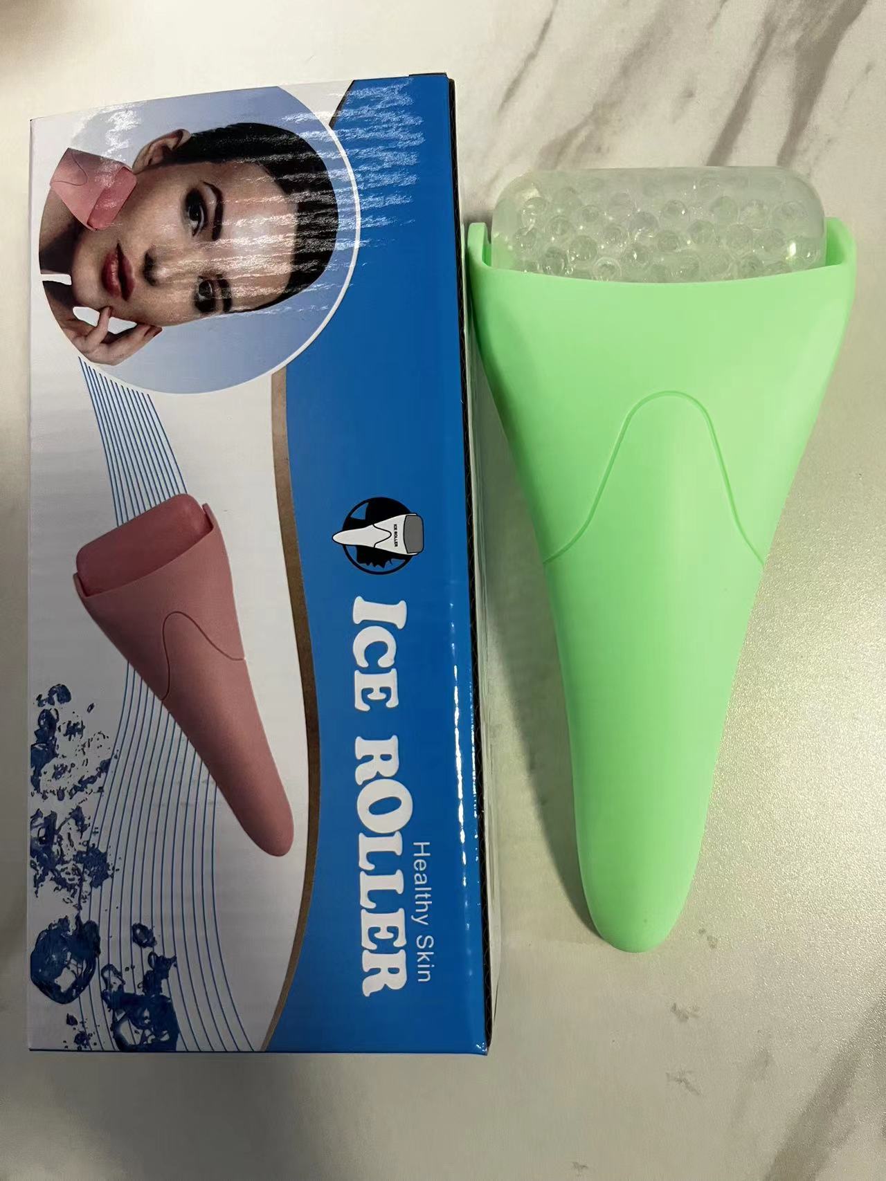 Ice Roller for Face — Cooling Massage & De-Puff Tool