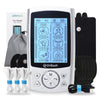 DrBash TENS & PMS Dual Channel Unit Machine | TENS Unit Muscle Stimulator with 10 Pads | Muscle Stimulator for Pain Relief Therapy with 24 Modes | Electrodes Muscle Stimulator for Physical Therapy